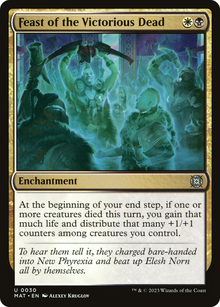Feast of the Victorious Dead [March of the Machine: The Aftermath] MTG Single Magic: The Gathering | Red Claw Gaming