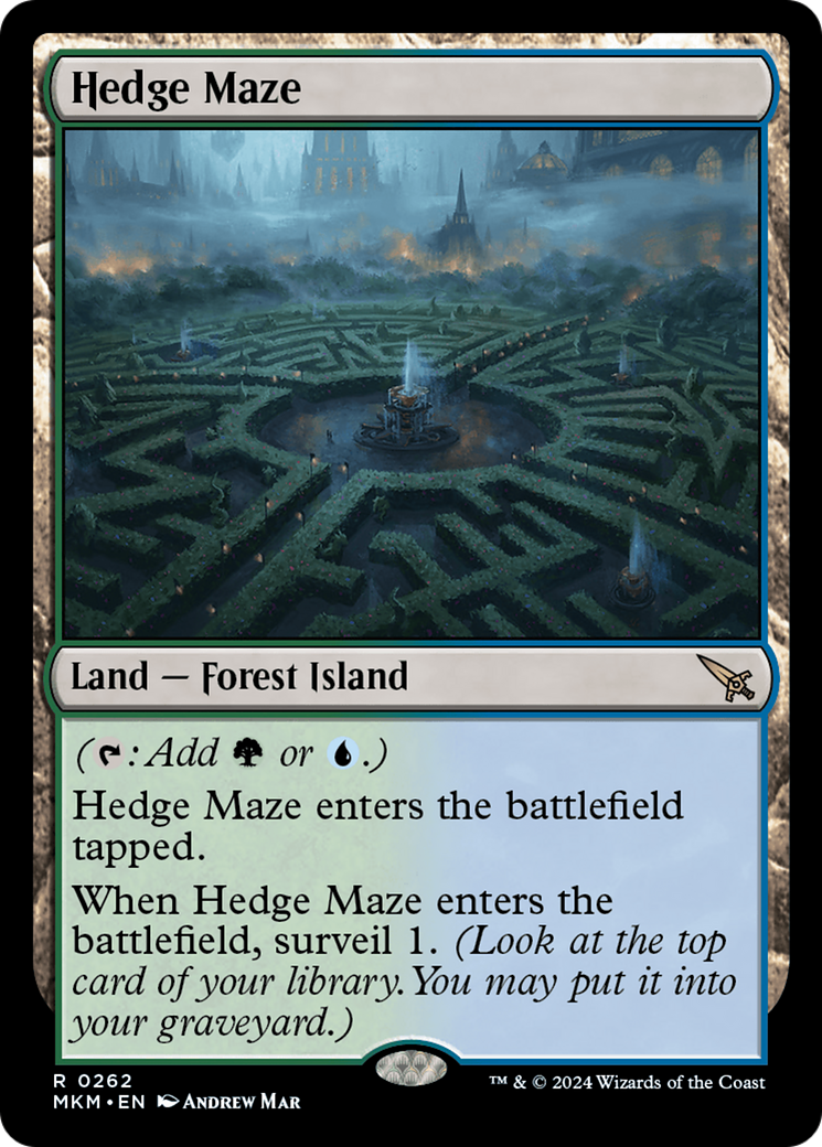 Hedge Maze [Murders at Karlov Manor] MTG Single Magic: The Gathering    | Red Claw Gaming