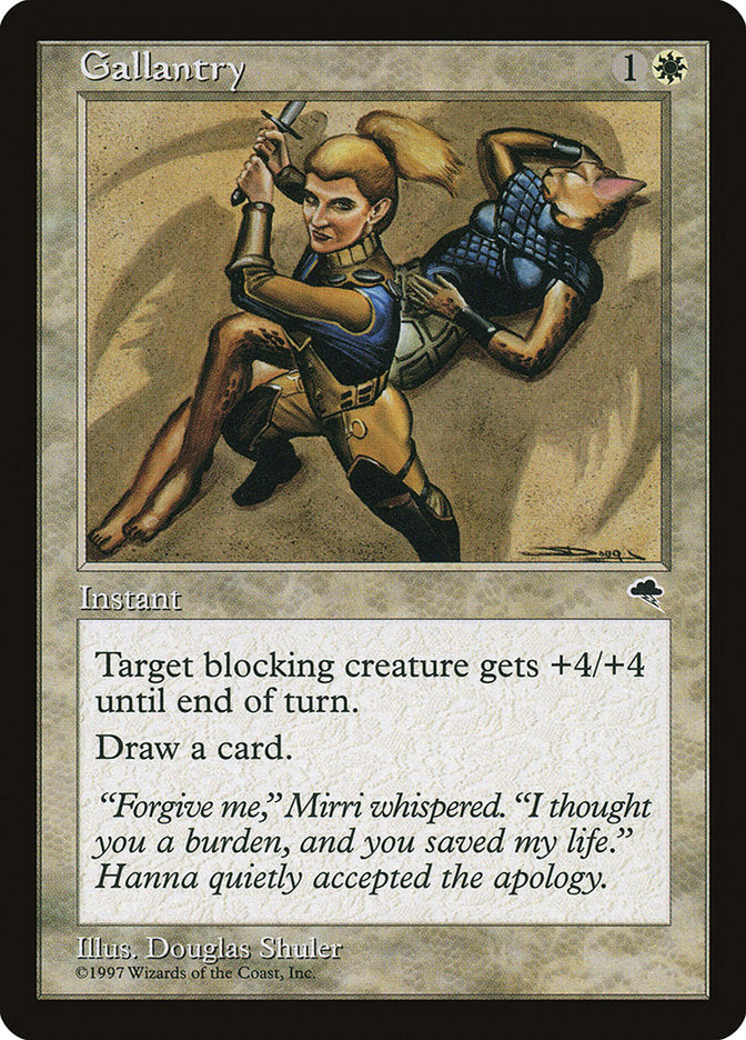 Gallantry [Tempest] MTG Single Magic: The Gathering | Red Claw Gaming
