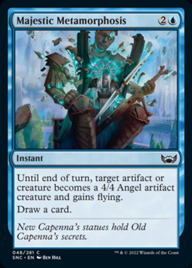 Majestic Metamorphosis [Streets of New Capenna] MTG Single Magic: The Gathering | Red Claw Gaming