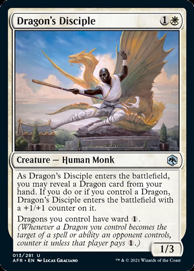 Dragon's Disciple [Dungeons & Dragons: Adventures in the Forgotten Realms] MTG Single Magic: The Gathering | Red Claw Gaming