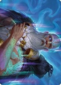 Alrund, God of the Cosmos Art Card [Kaldheim Art Series] MTG Single Magic: The Gathering | Red Claw Gaming