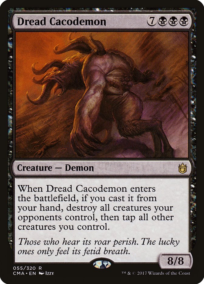 Dread Cacodemon [Commander Anthology] MTG Single Magic: The Gathering | Red Claw Gaming