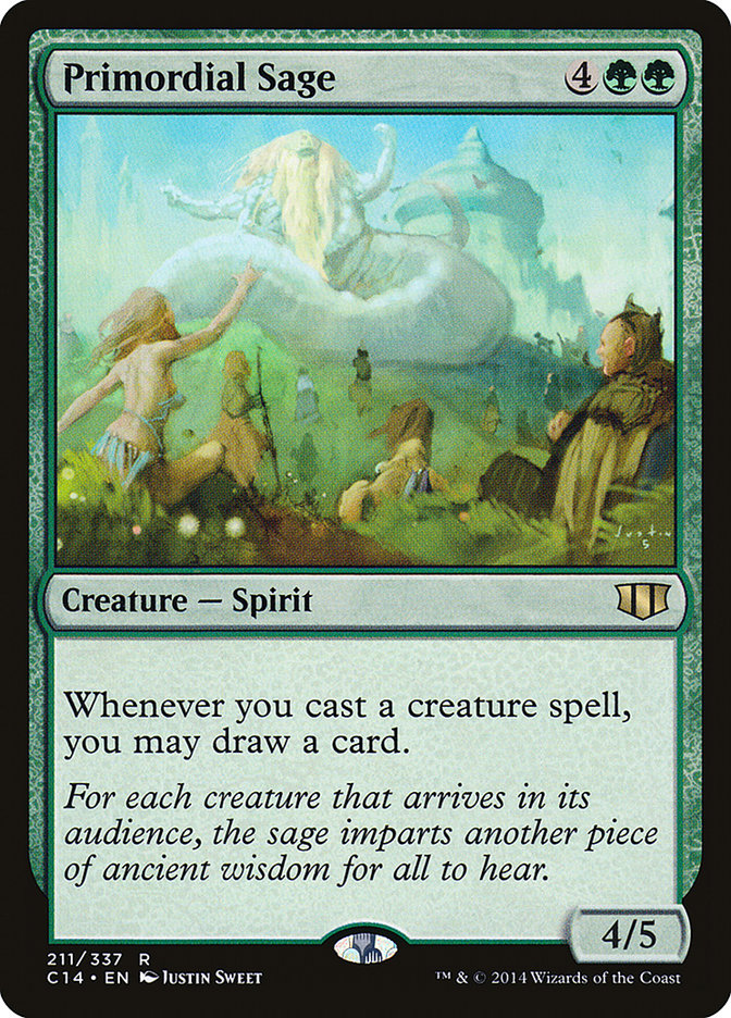 Primordial Sage [Commander 2014] MTG Single Magic: The Gathering | Red Claw Gaming