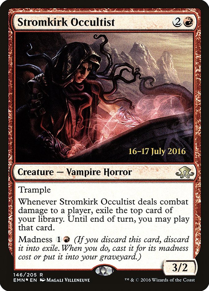 Stromkirk Occultist [Eldritch Moon Prerelease Promos] MTG Single Magic: The Gathering | Red Claw Gaming