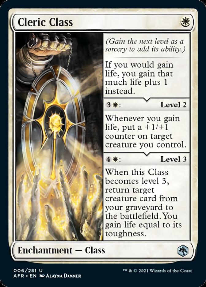 Cleric Class [Dungeons & Dragons: Adventures in the Forgotten Realms] MTG Single Magic: The Gathering | Red Claw Gaming