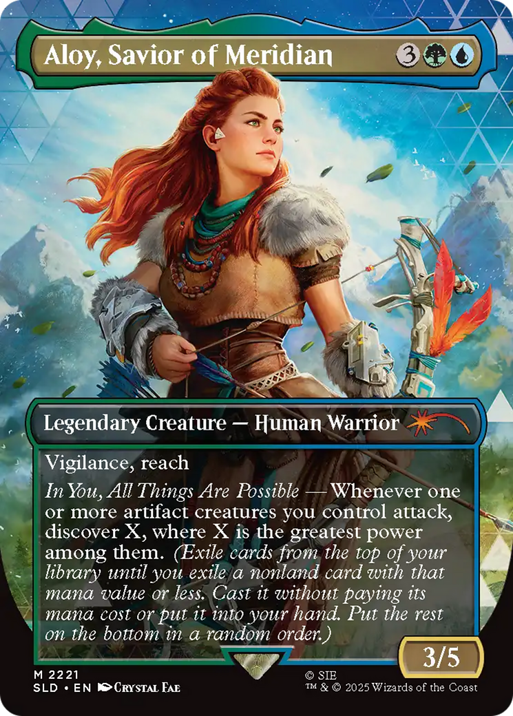 Aloy, Savior of Meridian [Secret Lair Drop Series] MTG Single Magic: The Gathering | Red Claw Gaming