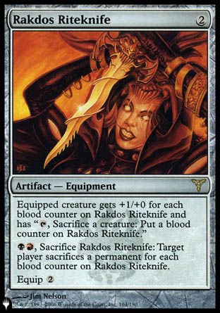 Rakdos Riteknife [The List] MTG Single Magic: The Gathering | Red Claw Gaming