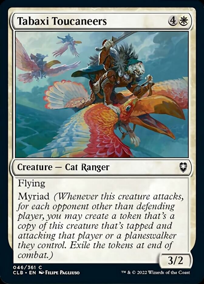 Tabaxi Toucaneers [Commander Legends: Battle for Baldur's Gate] MTG Single Magic: The Gathering | Red Claw Gaming