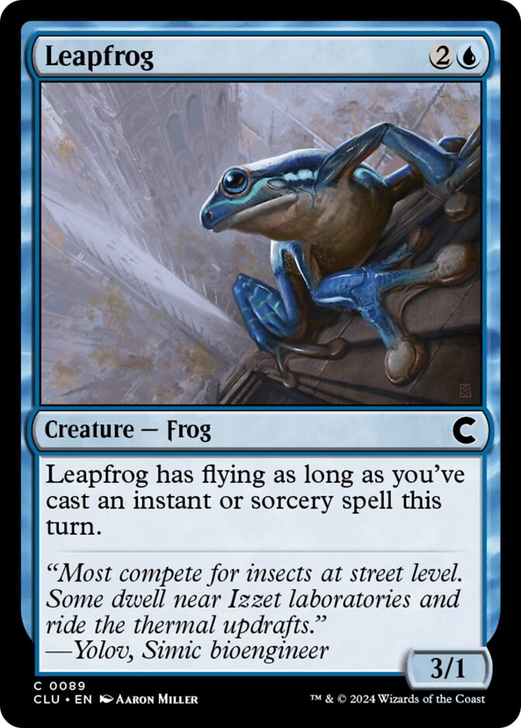 Leapfrog [Ravnica: Clue Edition] MTG Single Magic: The Gathering | Red Claw Gaming