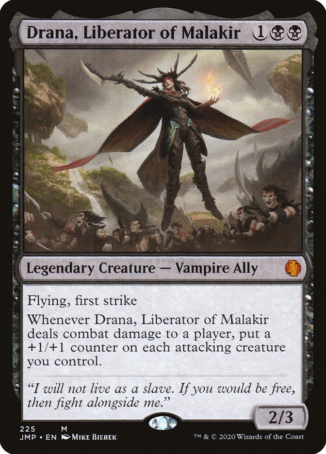 Drana, Liberator of Malakir [Jumpstart] MTG Single Magic: The Gathering | Red Claw Gaming