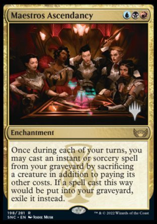 Maestros Ascendancy (Promo Pack) [Streets of New Capenna Promos] MTG Single Magic: The Gathering | Red Claw Gaming
