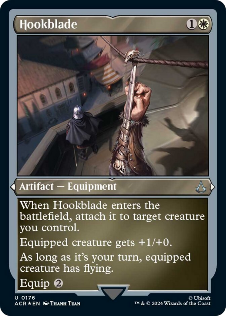 Hookblade (Foil Etched) [Assassin's Creed] MTG Single Magic: The Gathering | Red Claw Gaming