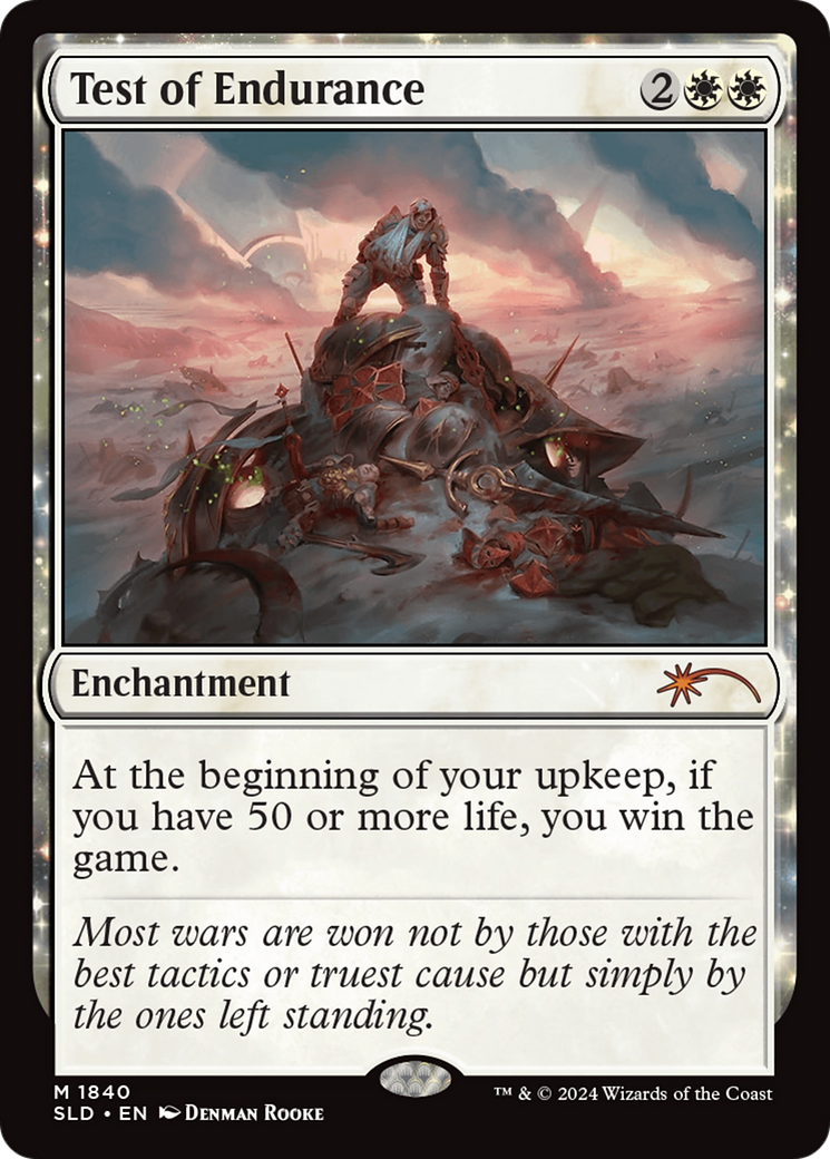 Test of Endurance [Secret Lair Drop Series] MTG Single Magic: The Gathering | Red Claw Gaming