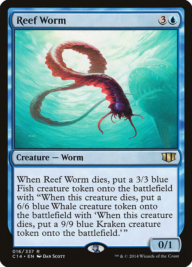 Reef Worm [Commander 2014] MTG Single Magic: The Gathering | Red Claw Gaming