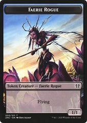 Faerie Rogue // Goblin Rogue Double-Sided Token [Zendikar Rising Commander Tokens] MTG Single Magic: The Gathering | Red Claw Gaming
