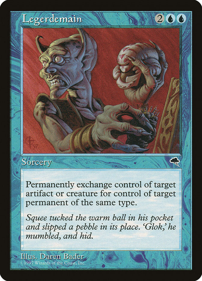 Legerdemain [Tempest] MTG Single Magic: The Gathering | Red Claw Gaming