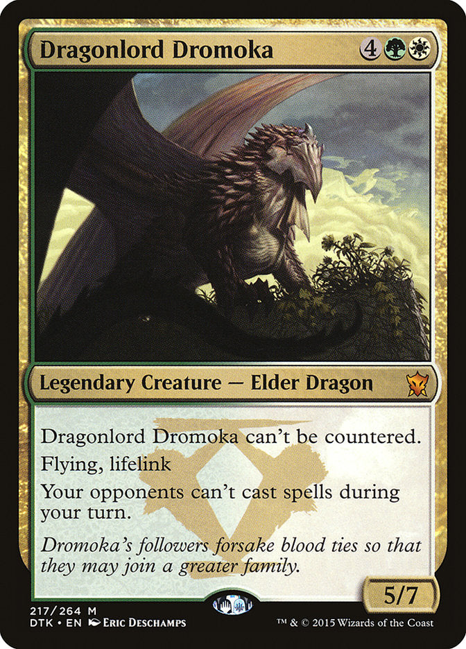 Dragonlord Dromoka [Dragons of Tarkir] MTG Single Magic: The Gathering | Red Claw Gaming