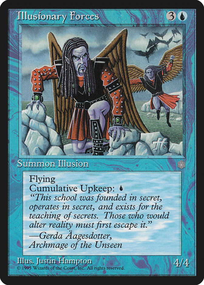 Illusionary Forces [Ice Age] MTG Single Magic: The Gathering | Red Claw Gaming