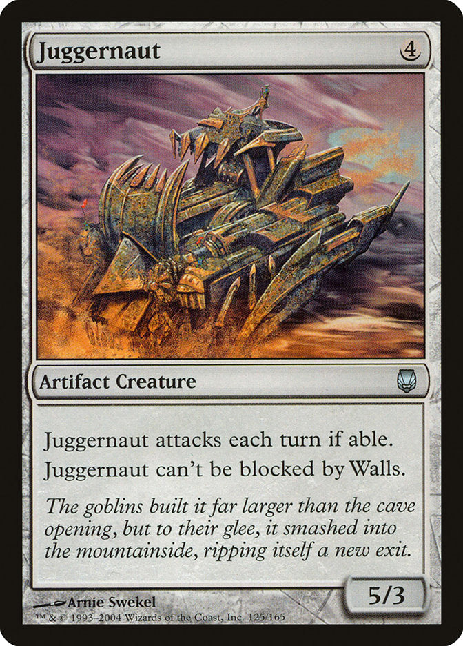 Juggernaut [Darksteel] MTG Single Magic: The Gathering | Red Claw Gaming
