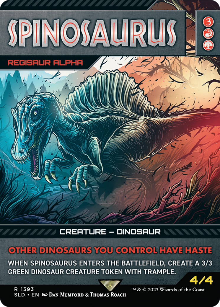 Spinosaurus - Regisaur Alpha [Secret Lair Drop Series] MTG Single Magic: The Gathering | Red Claw Gaming