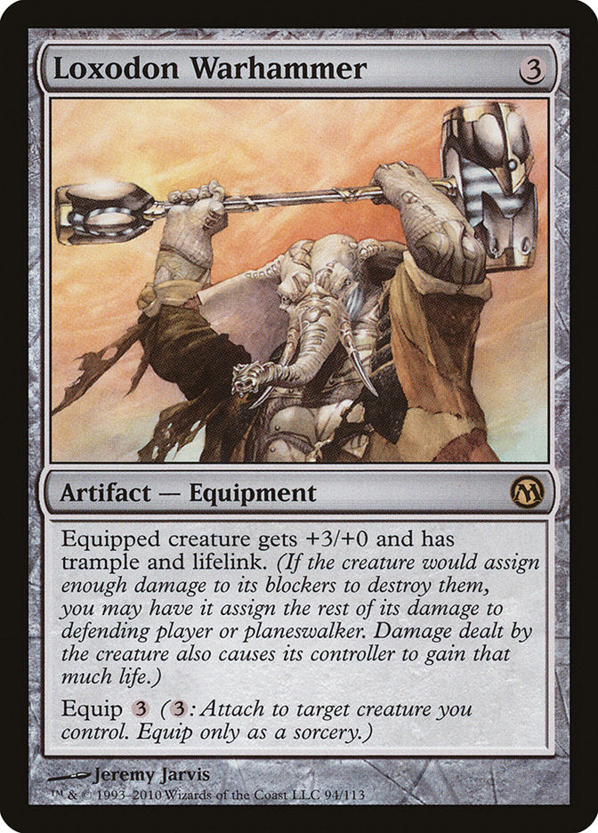 Loxodon Warhammer [Duels of the Planeswalkers] MTG Single Magic: The Gathering | Red Claw Gaming