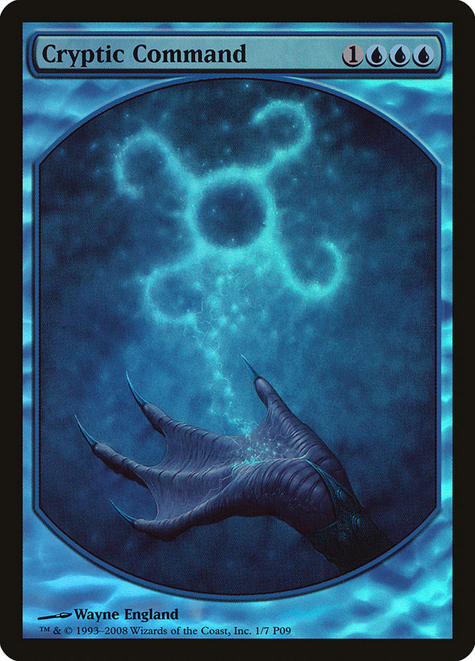 Cryptic Command [Magic Player Rewards 2009] MTG Single Magic: The Gathering | Red Claw Gaming