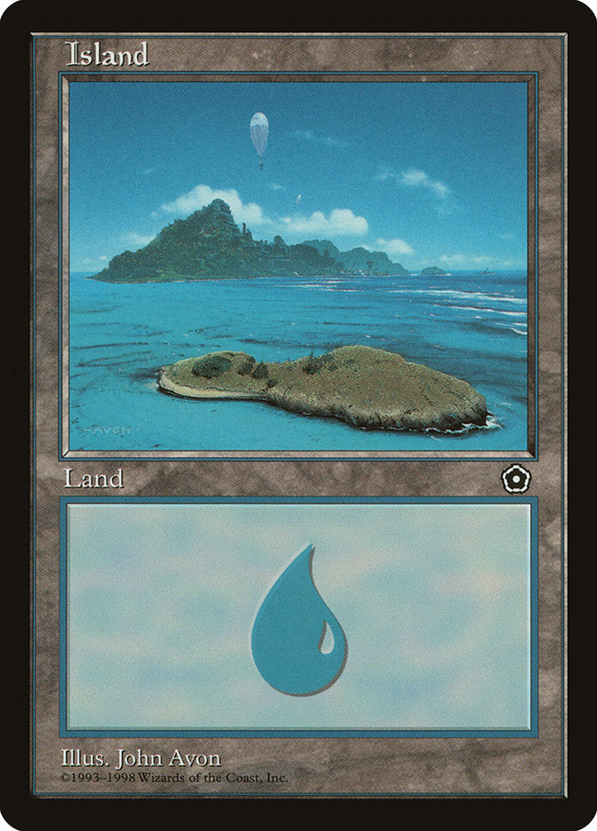 Island (155) [Portal Second Age] MTG Single Magic: The Gathering | Red Claw Gaming