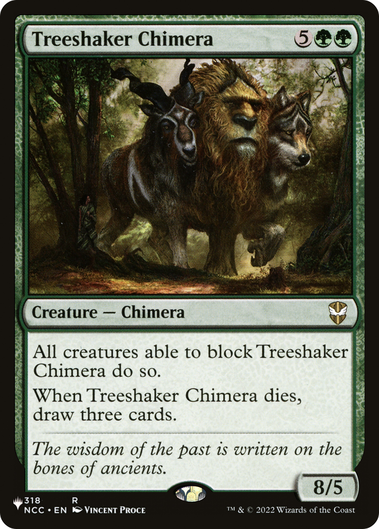 Treeshaker Chimera [The List] MTG Single Magic: The Gathering | Red Claw Gaming
