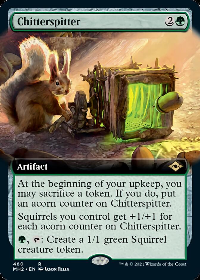 Chitterspitter (Extended Art) [Modern Horizons 2] MTG Single Magic: The Gathering | Red Claw Gaming