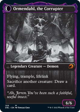 Jerren, Corrupted Bishop // Ormendahl, the Corrupted [Innistrad: Double Feature] MTG Single Magic: The Gathering | Red Claw Gaming