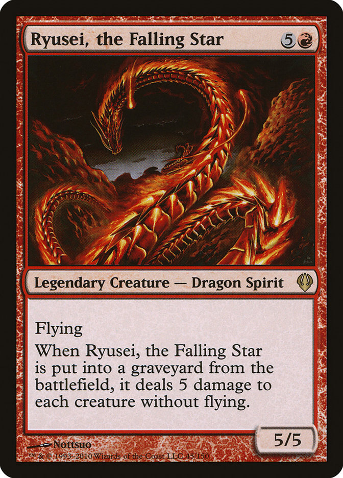 Ryusei, the Falling Star [Archenemy] MTG Single Magic: The Gathering | Red Claw Gaming