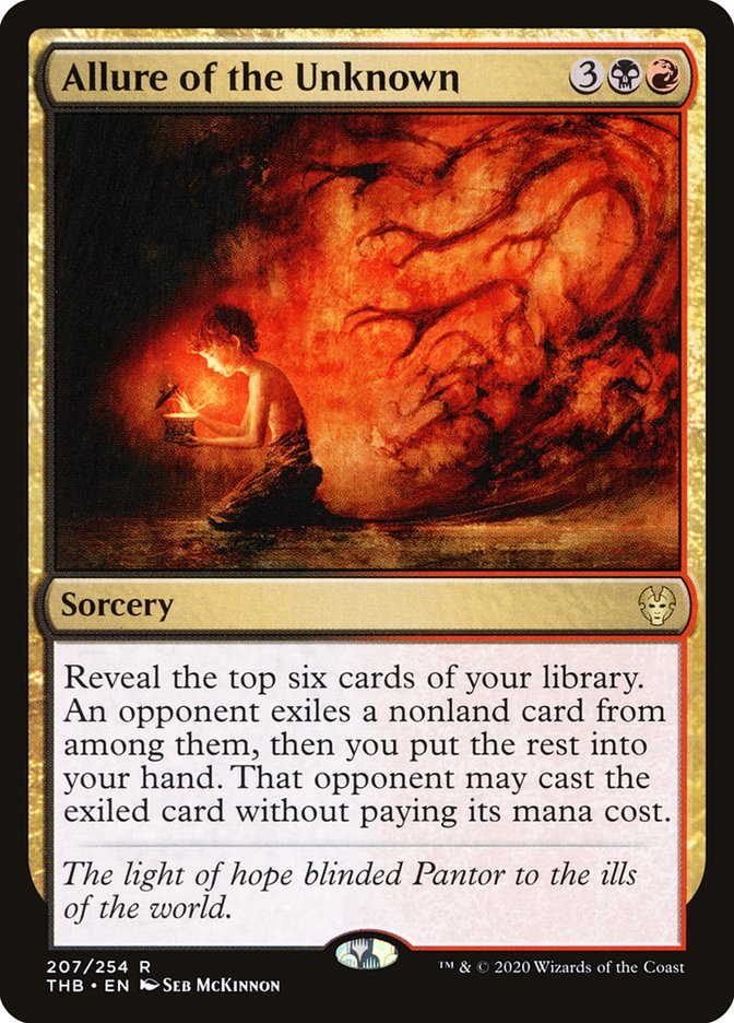 Allure of the Unknown [Theros Beyond Death] MTG Single Magic: The Gathering | Red Claw Gaming