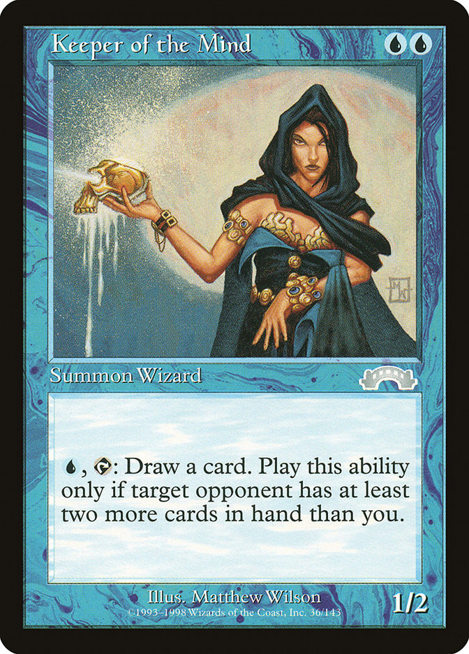 Keeper of the Mind [Exodus] MTG Single Magic: The Gathering | Red Claw Gaming