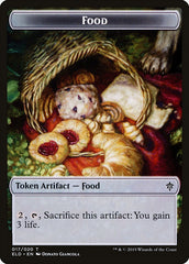 Dwarf // Food (17) Double-Sided Token [Throne of Eldraine Tokens] MTG Single Magic: The Gathering | Red Claw Gaming