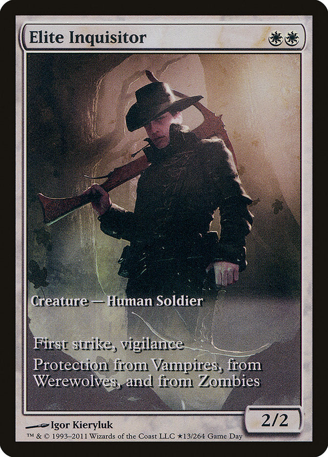 Elite Inquisitor (Game Day) [Innistrad Promos] MTG Single Magic: The Gathering | Red Claw Gaming