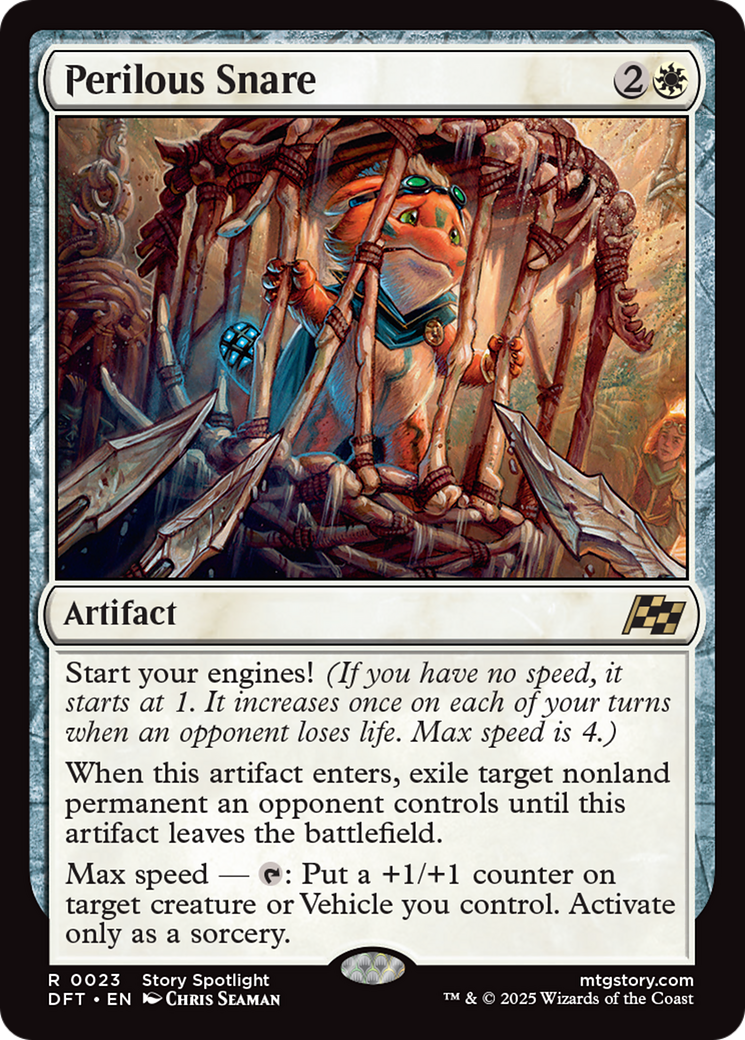 Perilous Snare [Aetherdrift] MTG Single Magic: The Gathering | Red Claw Gaming