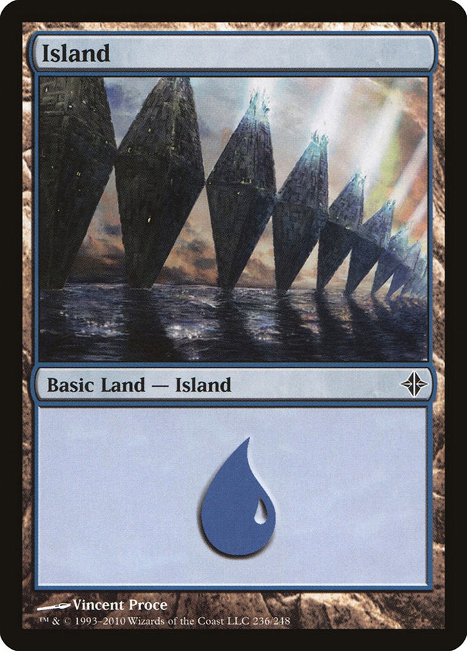 Island (236) [Rise of the Eldrazi] MTG Single Magic: The Gathering | Red Claw Gaming