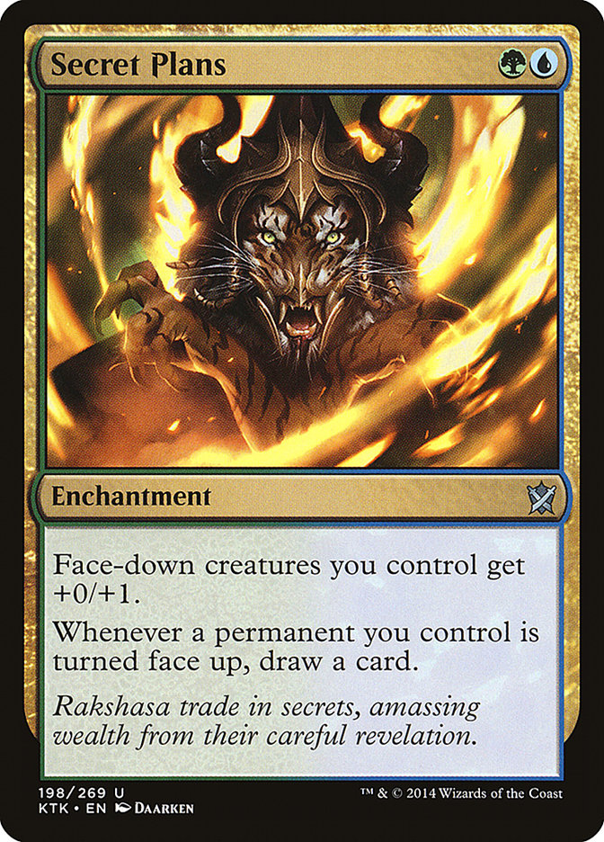 Secret Plans [Khans of Tarkir] MTG Single Magic: The Gathering | Red Claw Gaming