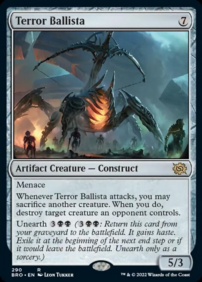 Terror Ballista [The Brothers' War] MTG Single Magic: The Gathering | Red Claw Gaming
