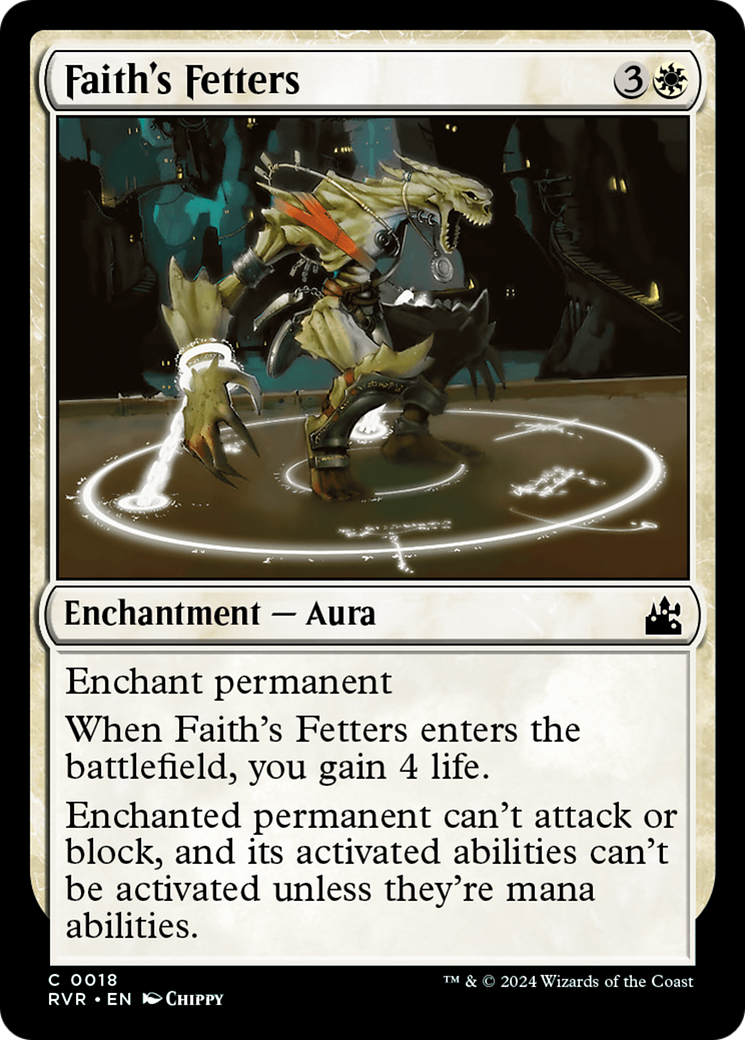 Faith's Fetters [Ravnica Remastered] MTG Single Magic: The Gathering | Red Claw Gaming