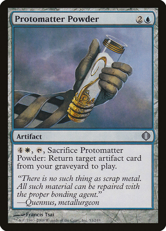 Protomatter Powder [Shards of Alara] MTG Single Magic: The Gathering | Red Claw Gaming