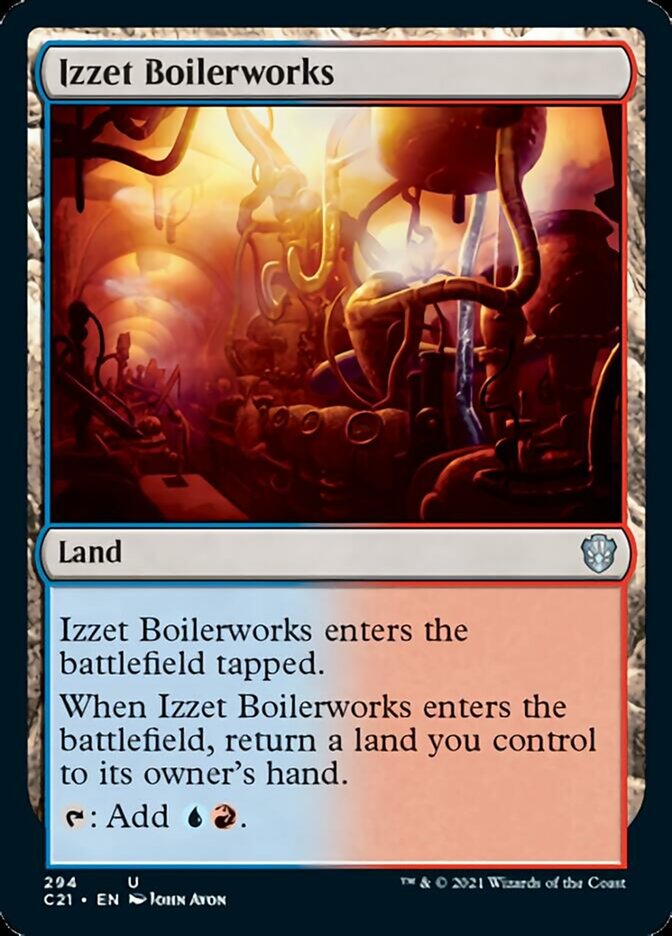 Izzet Boilerworks [Commander 2021] MTG Single Magic: The Gathering | Red Claw Gaming