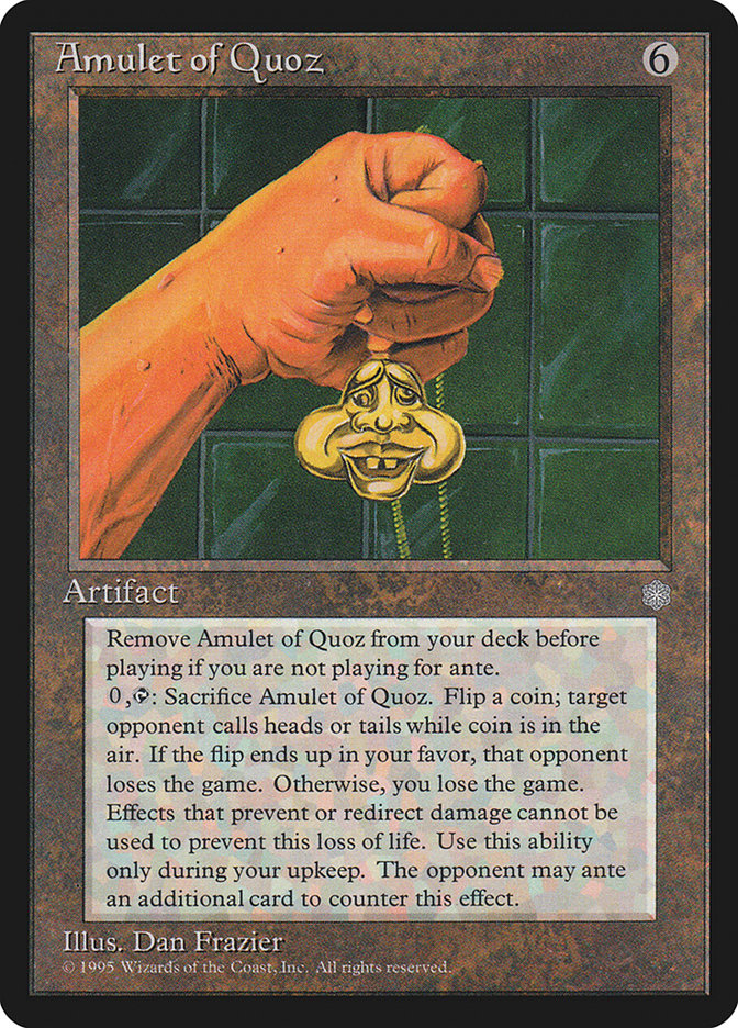 Amulet of Quoz [Ice Age] MTG Single Magic: The Gathering | Red Claw Gaming