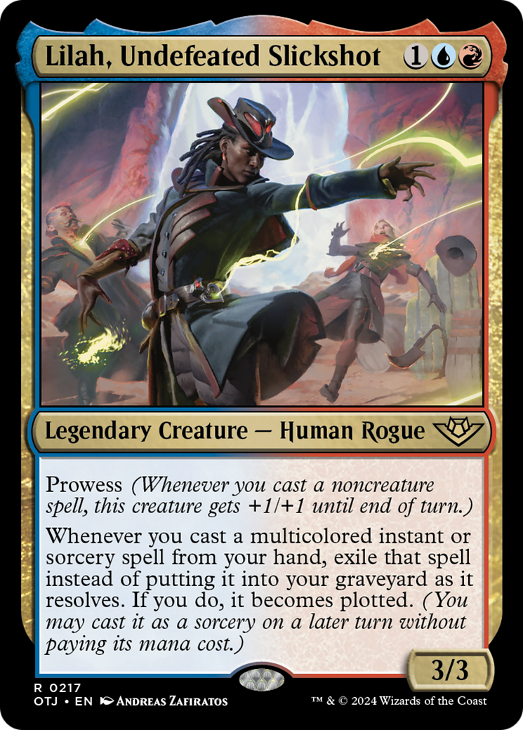 Lilah, Undefeated Slickshot [Outlaws of Thunder Junction] MTG Single Magic: The Gathering | Red Claw Gaming