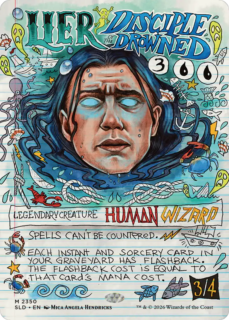 Lier, Disciple of the Drowned [Secret Lair Drop Series] MTG Single Magic: The Gathering | Red Claw Gaming