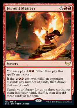 Fervent Mastery [Strixhaven: School of Mages] MTG Single Magic: The Gathering | Red Claw Gaming