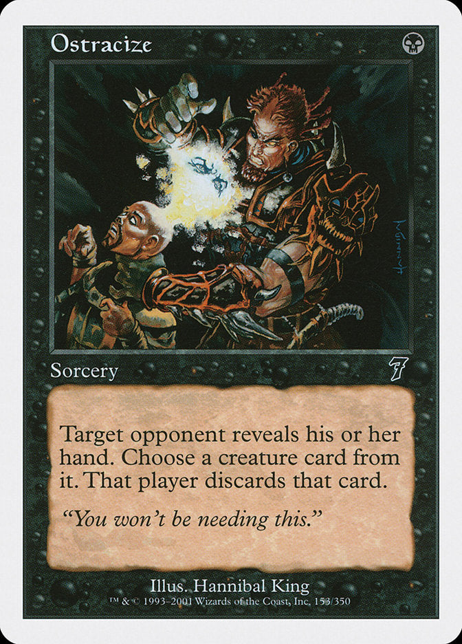 Ostracize [Seventh Edition] MTG Single Magic: The Gathering | Red Claw Gaming