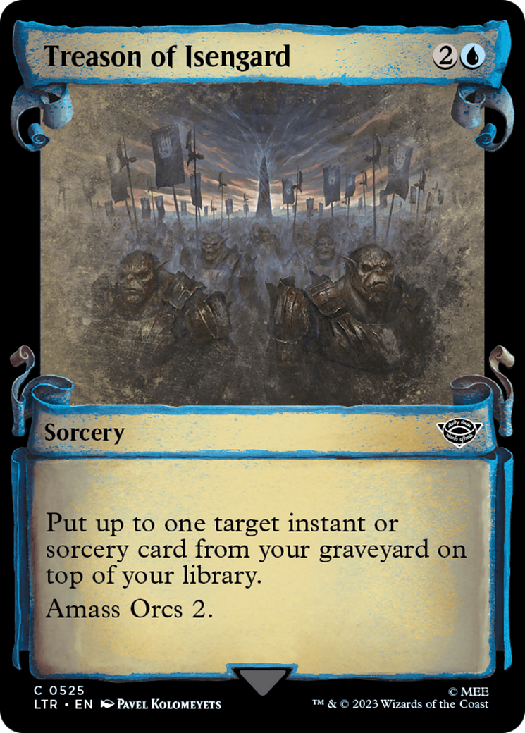Treason of Isengard [The Lord of the Rings: Tales of Middle-Earth Showcase Scrolls] MTG Single Magic: The Gathering | Red Claw Gaming