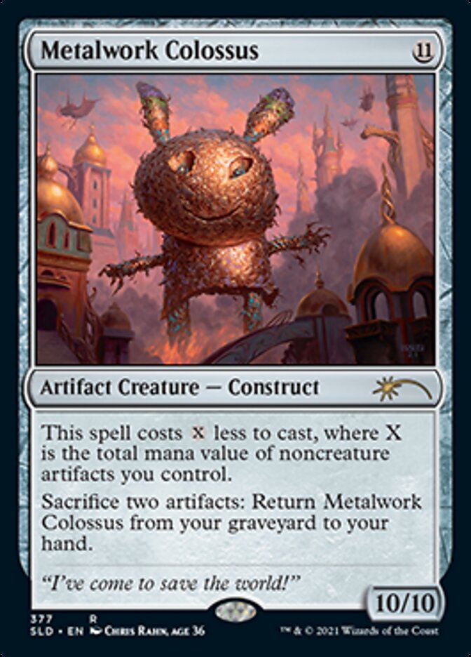 Metalwork Colossus (377) [Secret Lair Drop Series] MTG Single Magic: The Gathering    | Red Claw Gaming